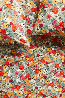 Organic Cotton Sateen Printed Sheet Set