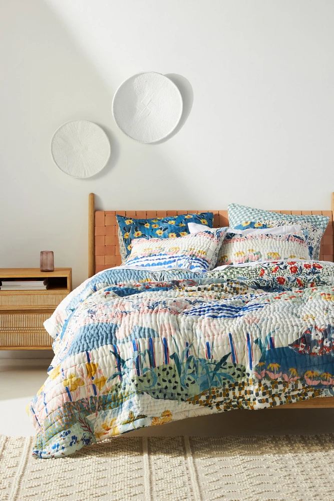 Rosalind Cotton Voile Printed Quilt