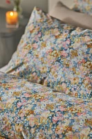 Leora Percale Printed Duvet Cover