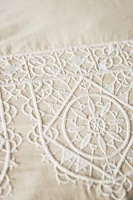 Louisa Embroidered Melange Duvet