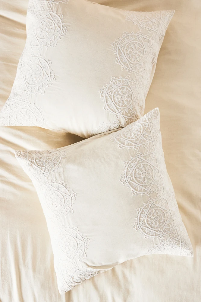 Louisa Embroidered Euro Sham