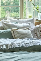 Taylor Organic Cotton Percale Embroidered Duvet​