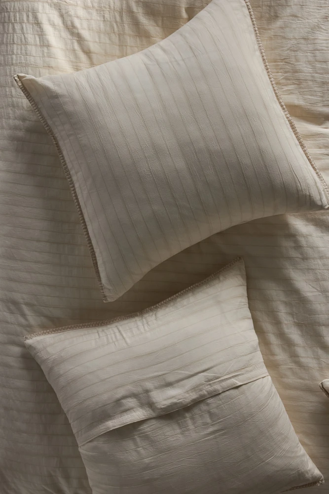 Neilly Cotton Striped Euro Sham