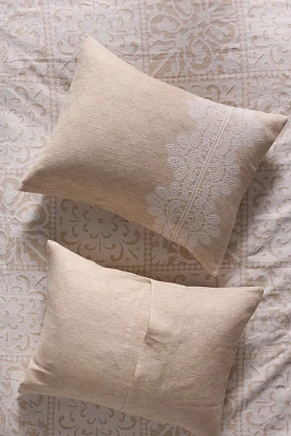 Avery Cotton & Linen Woven Shams, Set of 2