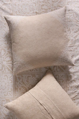 Avery Cotton & Linen Woven Euro Sham