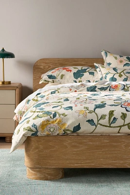 Hattie Cotton Slub Floral Duvet