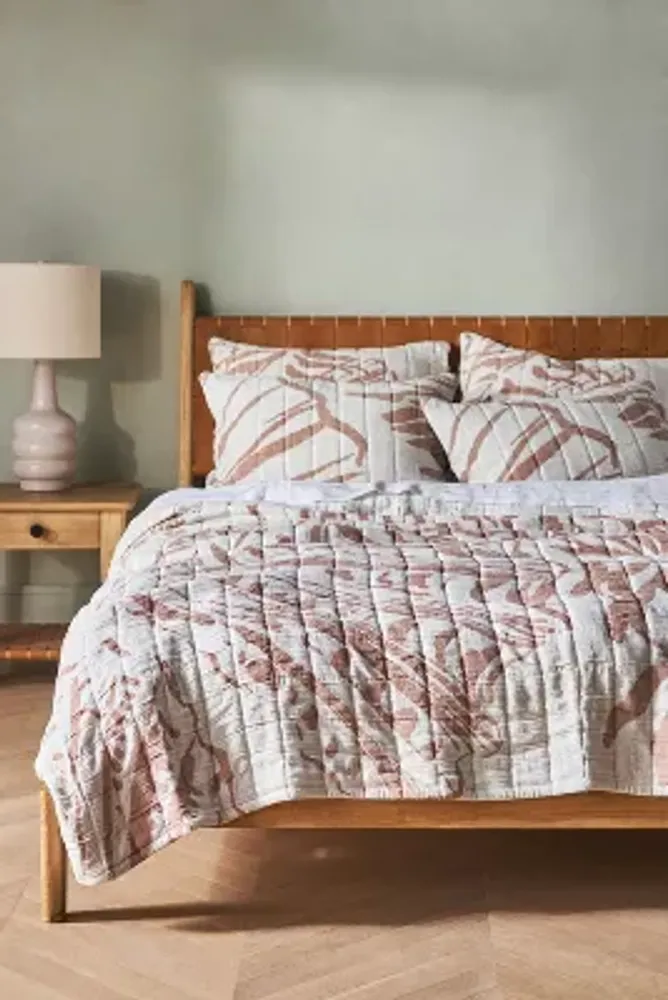 Anthropologie Declan Airy Gauze Coverlet