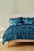 Astride Ruffled Voile Quilt