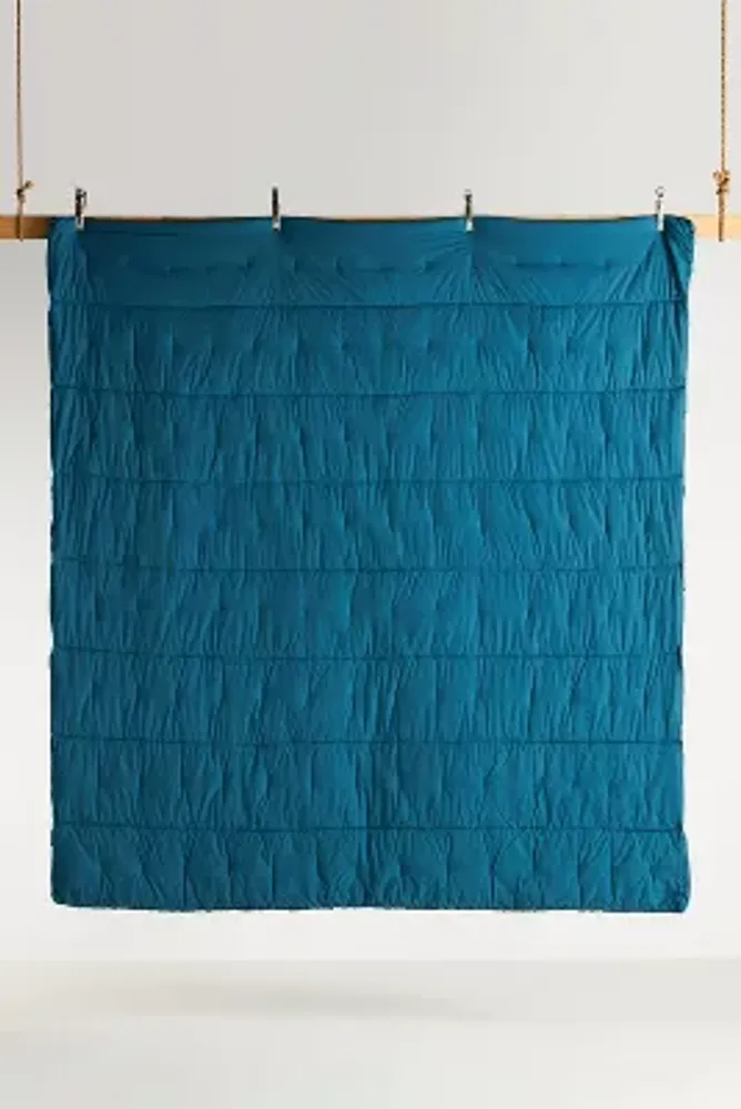 Astride Ruffled Voile Quilt