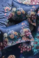 Odette Printed Velvet Quilted Shams, Set of 2