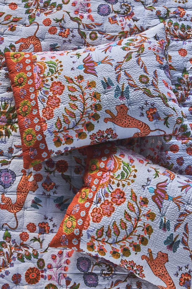 Kelcey Hibiscus Shams, Set of 2