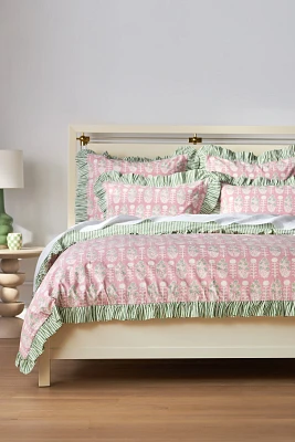 Ellen Merchant Cotton Cottage Ruffle Duvet