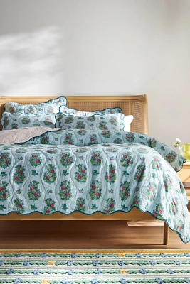 Iluka Cotton Printed Floral Quilt