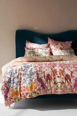 The Organic Cotton Printed Percale Duvet Collection