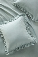 Loren Embroidered Percale Euro Sham