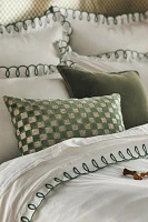 Maeve by Anthropologie Looped Organic Percale Duvet Cover