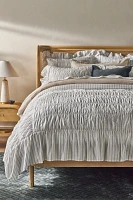 Betsy Cotton Ruffle Stripe Duvet Cover