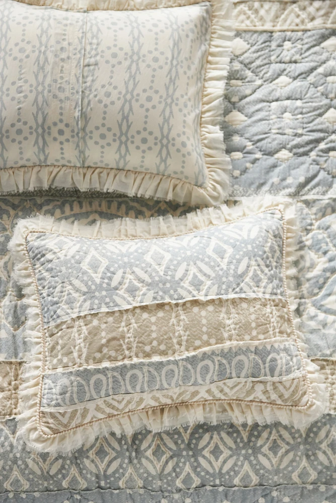 Elsa Patchwork Shams, Set of 2