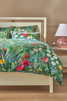 The Organic Cotton Printed Sateen Duvet Collection by Maeve