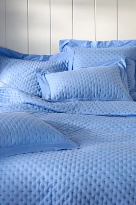 Zina Cotton Embroidered Woven Quilt
