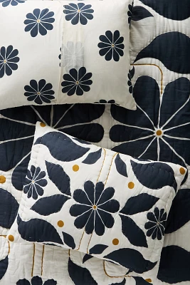 McKenzie Parrott Cotton Floral Printed Shams, Set of 2