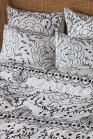 Embroidered Grove Duvet Cover