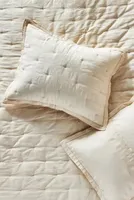 Relaxed Cotton-Linen Shams, Set of 2