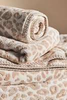 Lola Leopard Bath Towel Collection