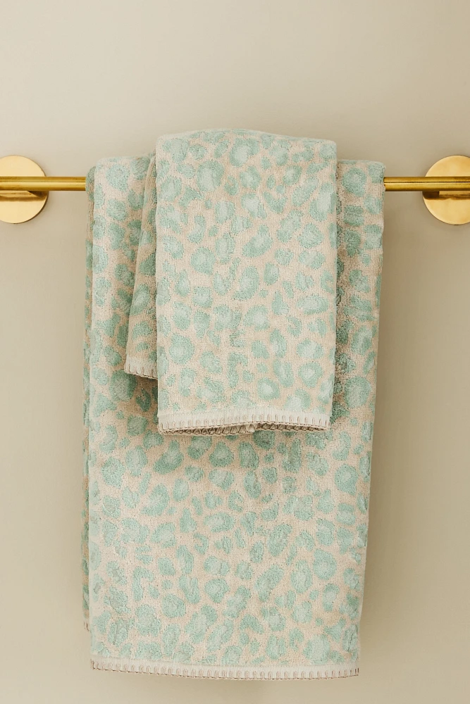 Lola Leopard Bath Towel Collection