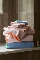 Sloane Stripe Trim Soft Cotton Towel Collection