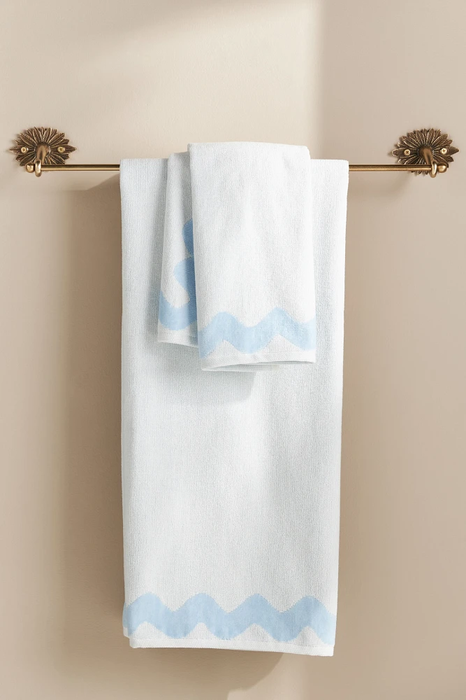 Maeve by Anthropologie Scalloped Bath Towels