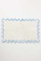 Maeve by Anthropologie Scalloped Cotton Bath Mat