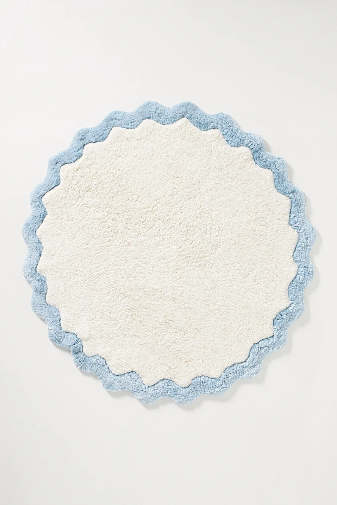 Maeve by Anthropologie Scalloped Bath Mat