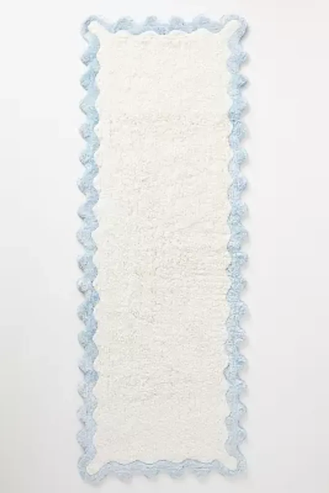 Maeve Scalloped Bath Mat