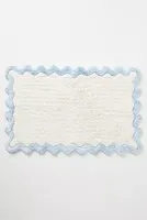 Maeve Scalloped Bath Mat