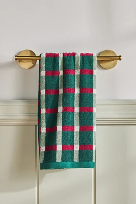 Harper Plaid Cotton Hand Towel