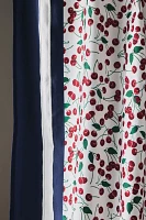 Maeve by Anthropologie Cherry Cotton Shower Curtain