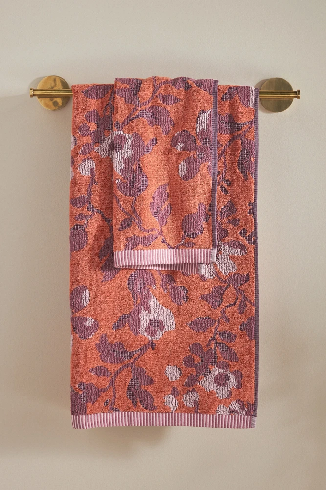 Josephine Floral Cotton Towel Collection