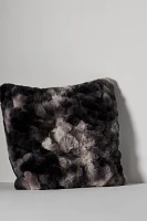 Luxe Sculpted Faux-Fur Pillow