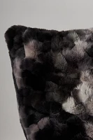 Luxe Sculpted Faux-Fur Pillow