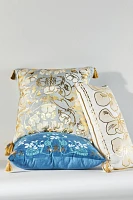 The Met x Anthropologie Floral Velvet Pillow