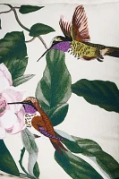 Menagerie Embroidered Cotton & Linen Pillow