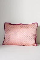 Silk Block Print Pillow