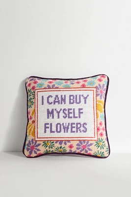 Furbish Studio Mini Needlepoint Pillow