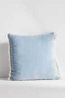 Harlowe Embroidered Velvet Pillow