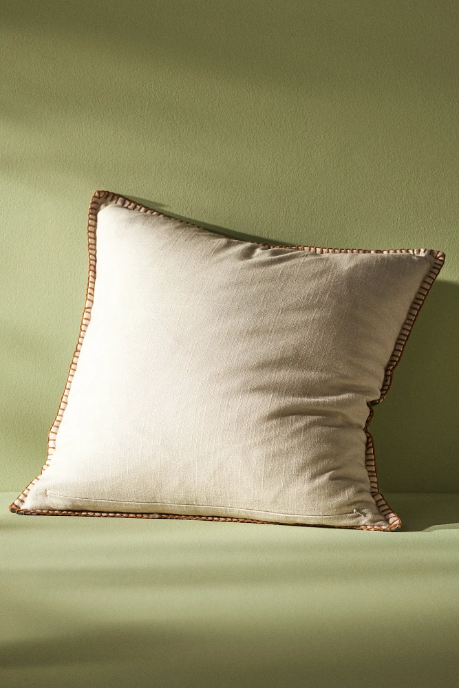 Katie Hodges Embroidered Pillow