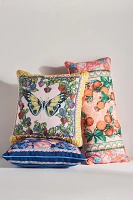 Alexandra Farmer The Flock Indoor/Outdoor Pillow