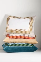 Embroidered Velvet Frame Pillow