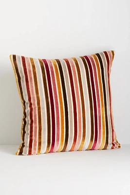 Velvet Stripe Pillow Cover