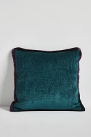 Valentina Velvet Fringe Pillow